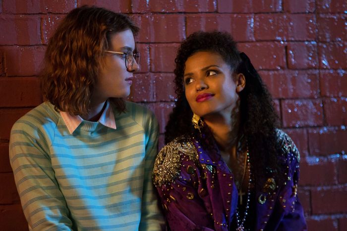 Mackenzie Davis and Gugu Mbatha-Raw in “San Junipero”.