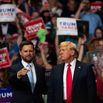 Donald Trump And JD Vance Hold Campaign Rally In Michigan