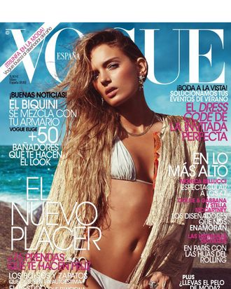 Lily Donaldson for <em>Vogue</em> Spain.