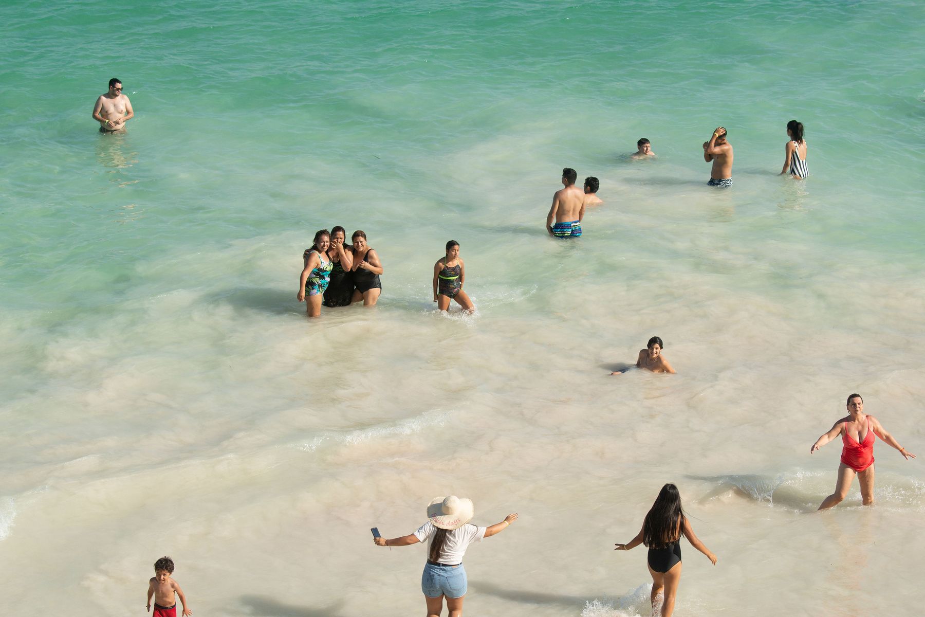 Black Woman Naked Walk on the Beach