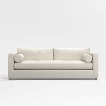 Crate & Barrel Aris Upholstered Queen Sleeper Sofa