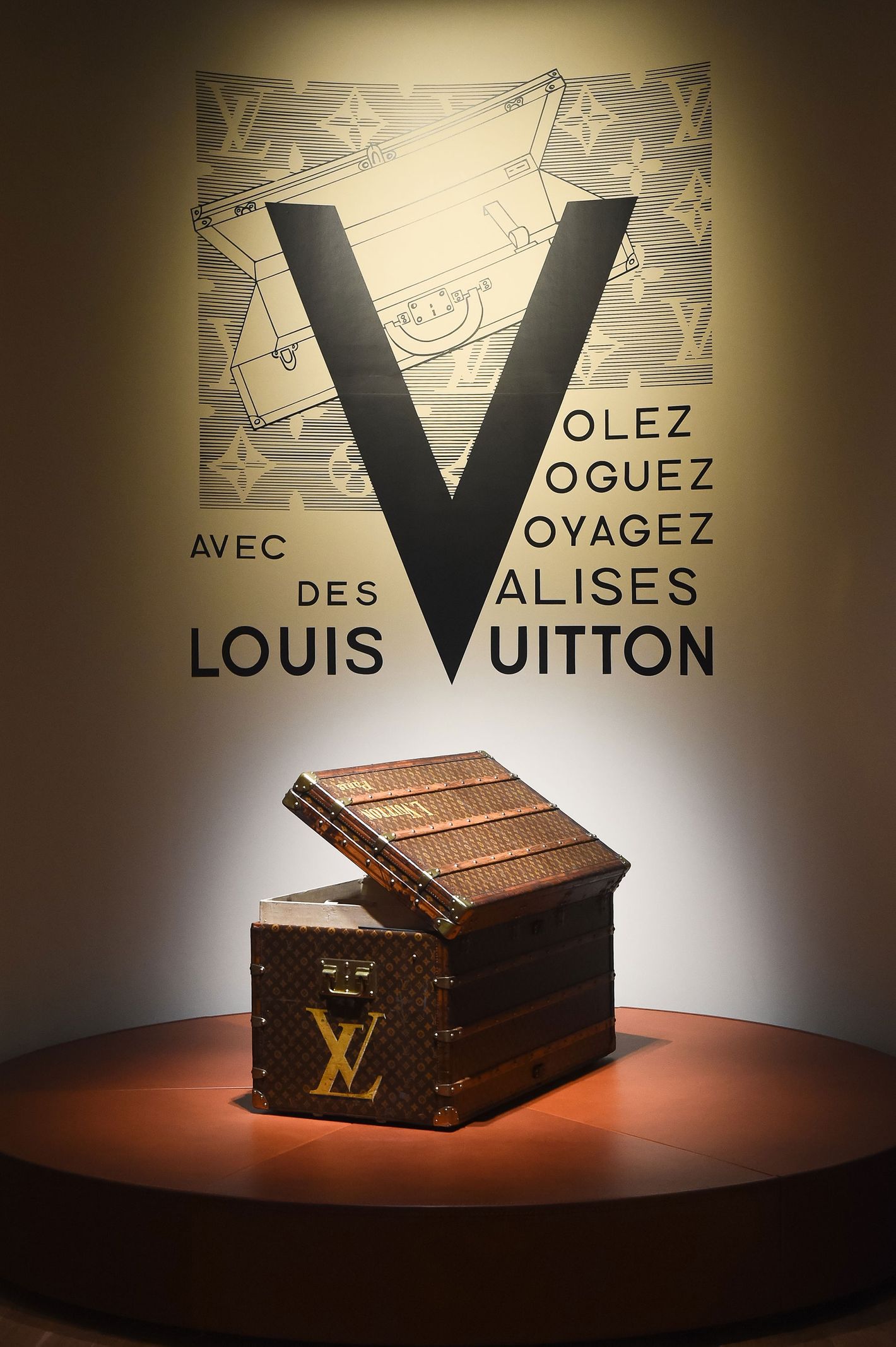 Zendaya in Louis Vuitton at the Louis Vuitton 'Volez, Voguez, Voyagez'  Exhibition Opening