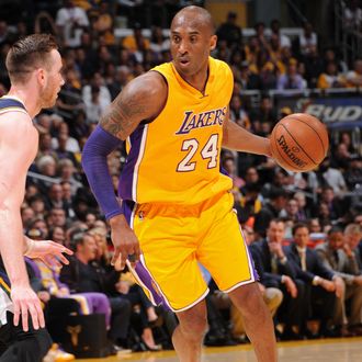 Kobe finished game and started to practice – Orange County Register