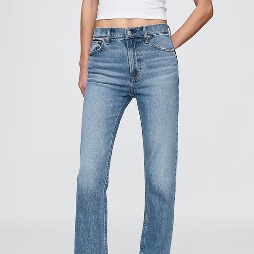 Gap High Rise ’90s Slim Straight Jeans