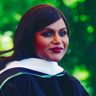 Mindy Kaling giving the Dartmouth commencement address.