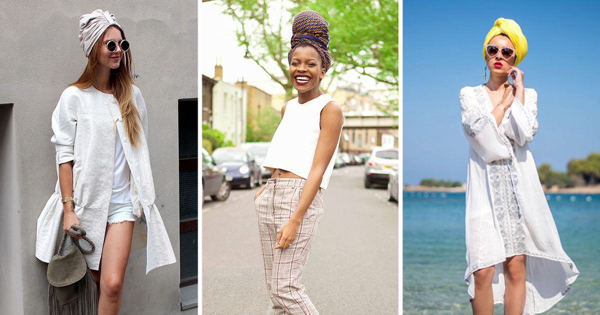 14 Ways to Wrap a Scarf Around Your Head