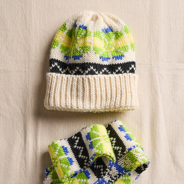 Free People Northern Lights Beanie and Scarf