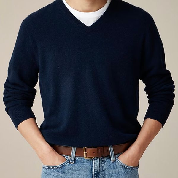 J.Crew Cashmere V-neck Sweater