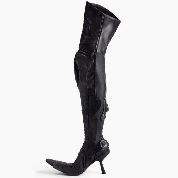 Balenciaga Biker Over-the-Knee Boots