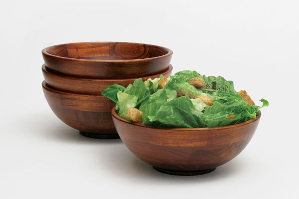 Lipper Cherry Individual Salad Bowls — Set of 4