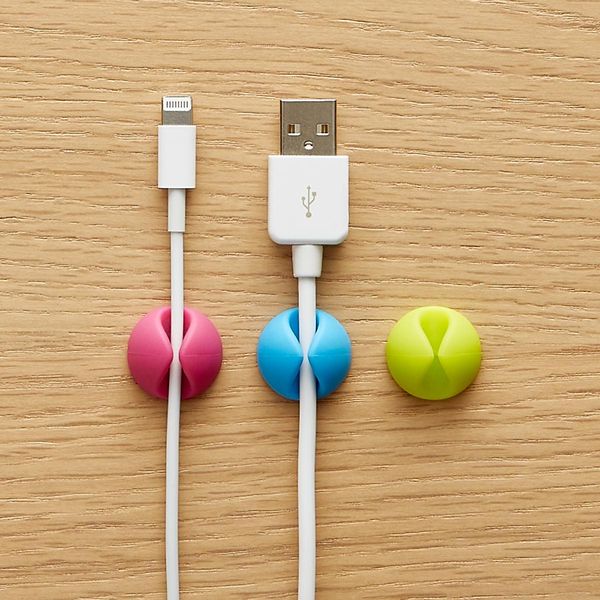 BlueLounge Mini CableDrop Adhesive Cable Clips