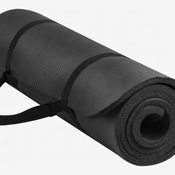 BalanceFrom GoYoga 1/2-Inch Extra Thick Yoga Mat with Carrying Strap
