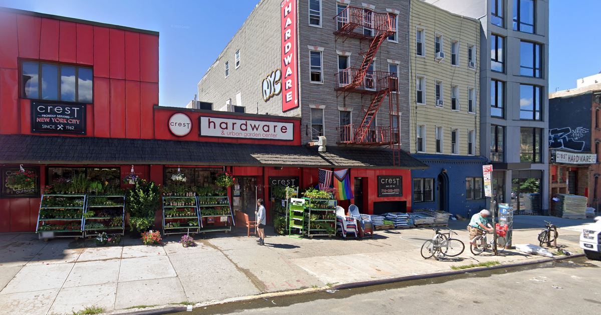 The Old Crest Hardware Is Getting Demolished