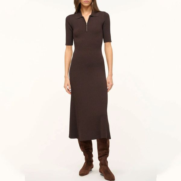 Staud Roland Dress in Earth