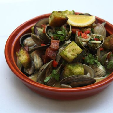 Clams casino.