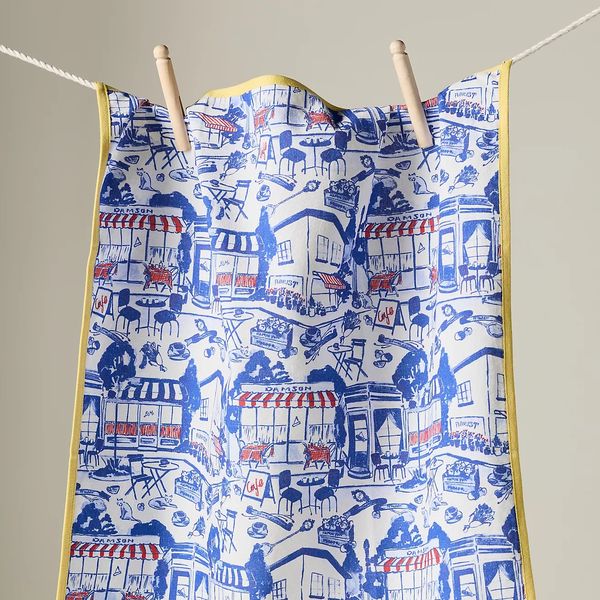 Damson Madder House Dish Towel