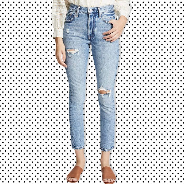 ladies levi high waisted jeans