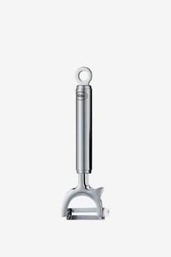 Rösle Stainless-Steel Crosswise Swivel Peeler, 7 Inches