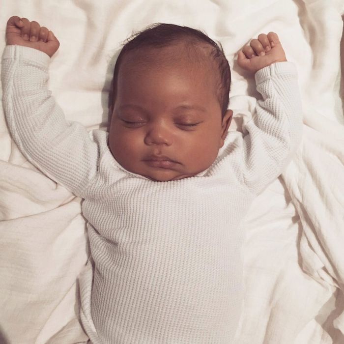 Saint West's debut