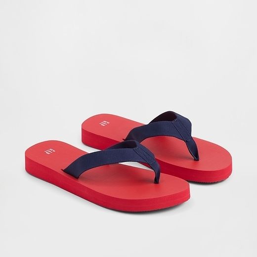 Gap Canvas Platform Flip Flops