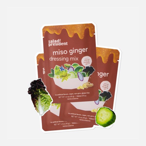 Salad for President Miso Ginger Dressing Mix