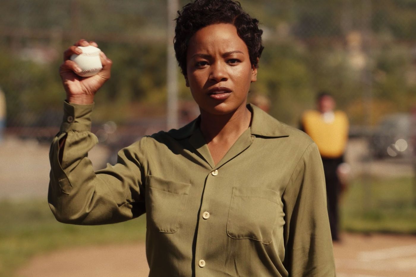 Tom Hanks stood out as coach Jimmy Dugan in the all female baseball movie A  League Of Thei…