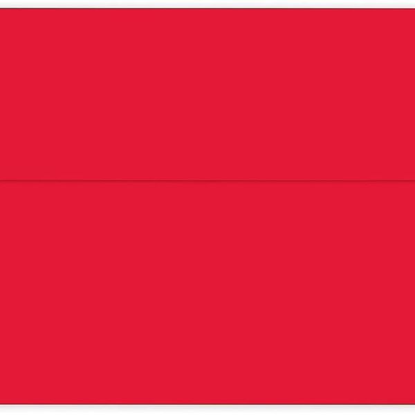 Great Papers! Bright Red Solid Envelope, 25 Count