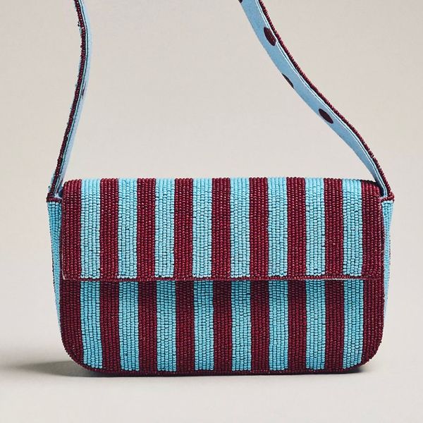 Anthropologie The Fiona Beaded Bag: Geometric Edition