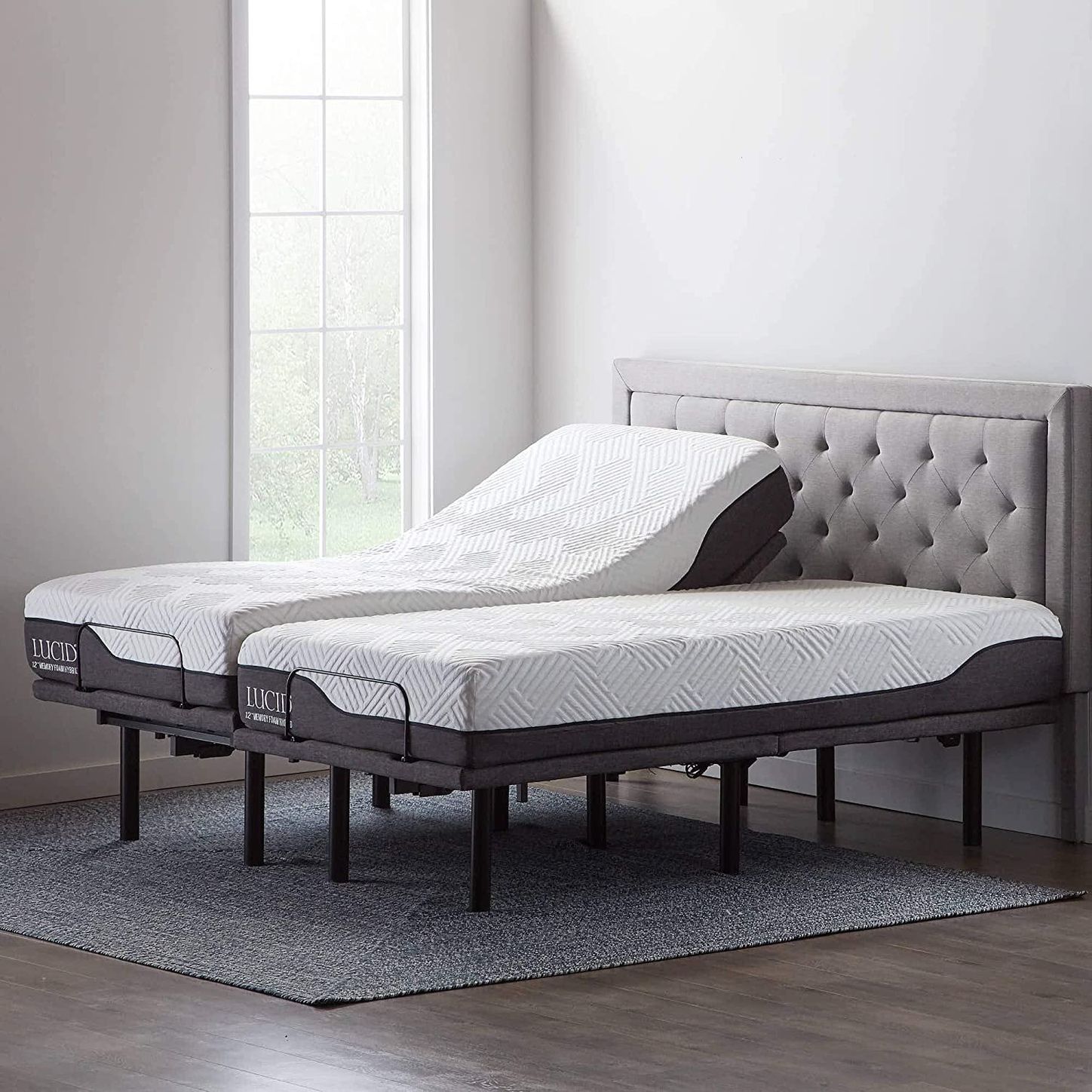 10 Best Adjustable Bed Bases 2021 The, King Size Electric Adjustable Bed Frame Split
