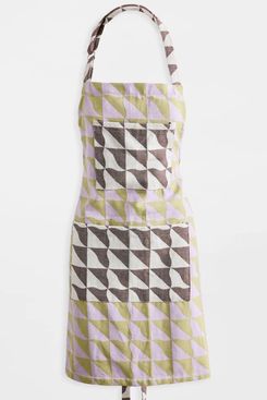 Dusen Dusen Pattern Apron - Sail