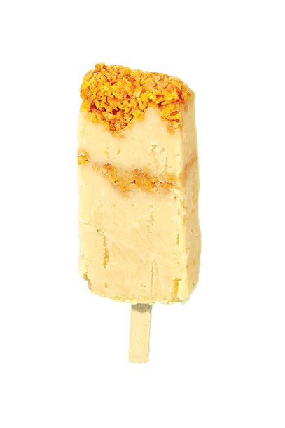 Fany Gerson, La Newyorkina’s chief paleta purveyor, has teamed with Momofuku Milk Bar’s Christina Tosi on three new Jell-O-style pudding pops: One is cereal-milk-flavored, of course; the others will likely be salted chocolate cajeta (a traditional goat’s-milk caramel) and sour cream–citrus curd. All three are guaranteed to trigger a trip down the wormhole of childhood nostalgia. $4; Momofuku Milk Bar (milkbarstore.com).