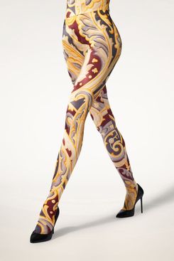 Etro x Wolford Baroque Paisley Tights