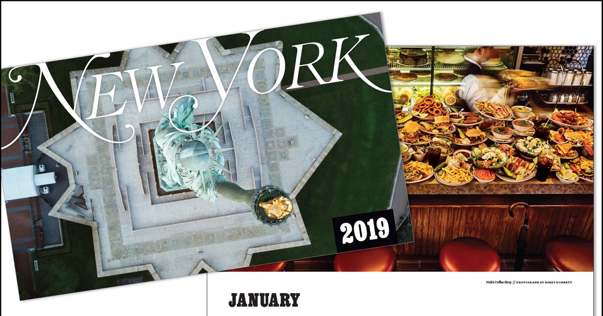 New York Magazine’s 2019 Calendar