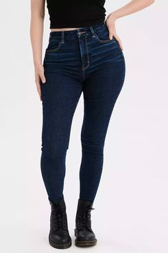 American Eagle Outfitters Denim X Hi-Rise Jegging in Inky Dark on