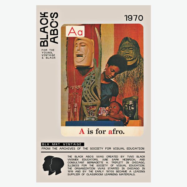 Young, Vintage & Black Poster Prints