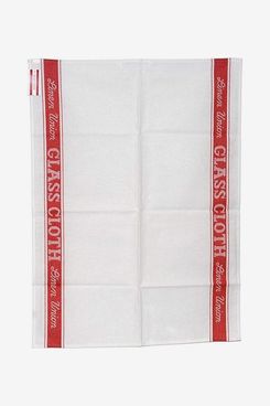 Samuel Lamont Linen Union Glass Cloth - Red