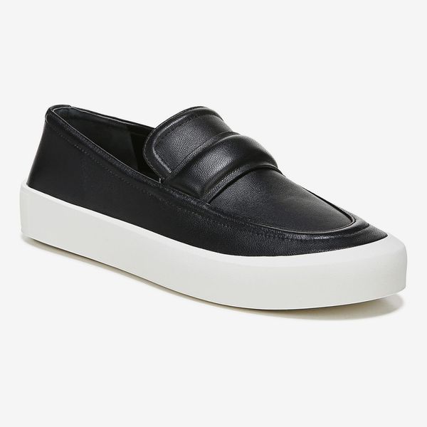 Vince Ghita Leather Platform Loafer