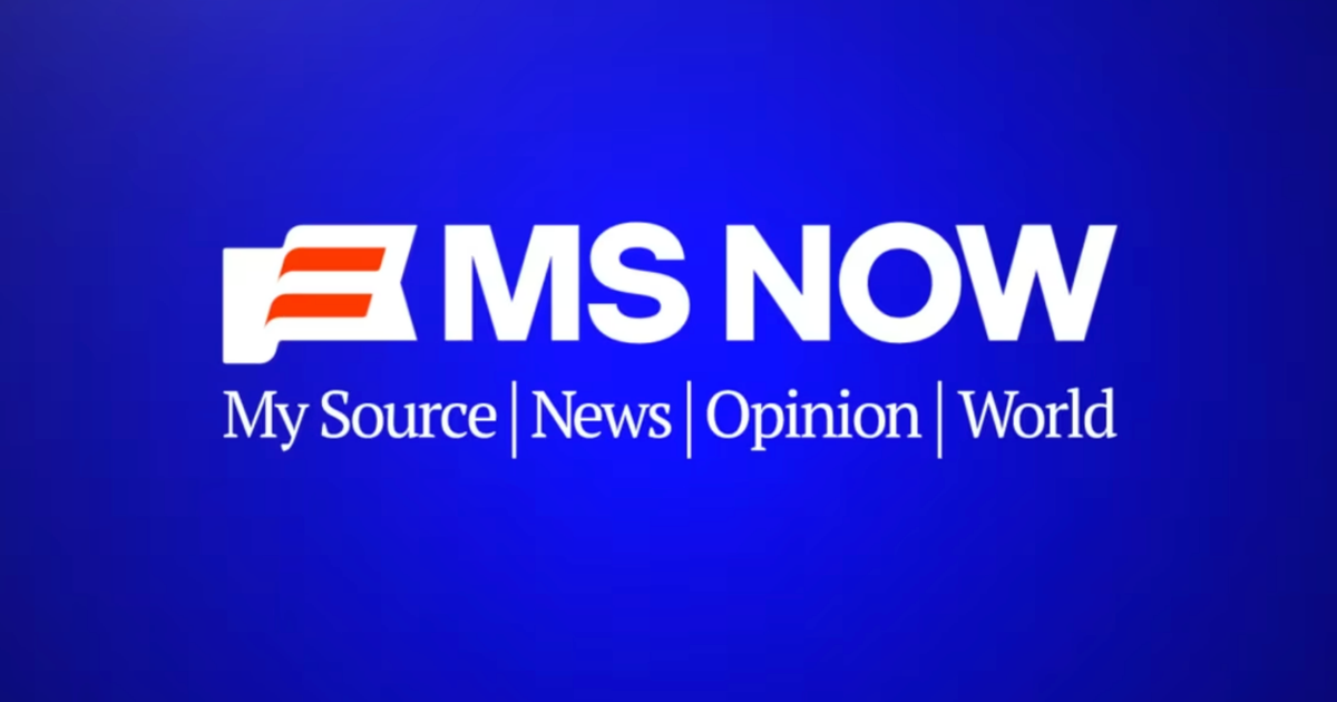 MSNBC Is Rebranding As MS NOW