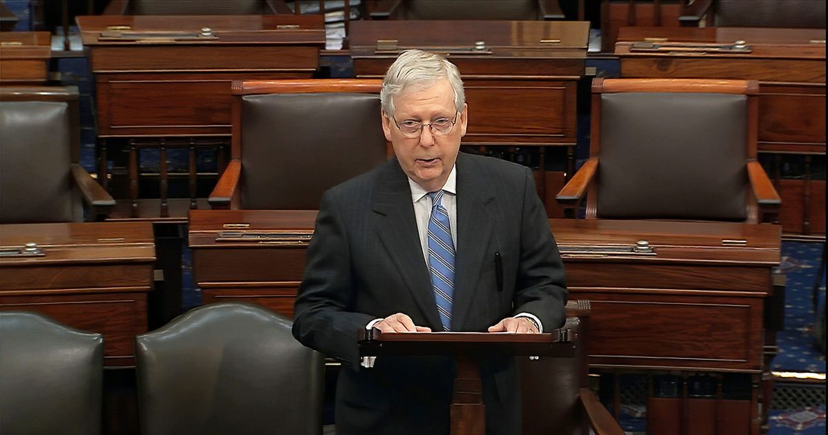 McConnell to Slow Down Senate Rather Than Voting Remotely