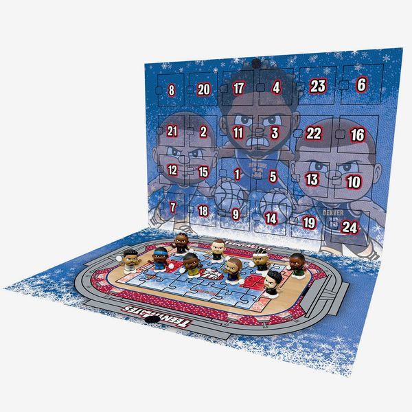 Party Animal NBA TeenyMates DSG Exclusive 2025 Advent Calendar - Rare Figures