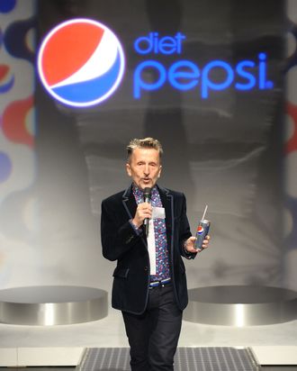 Simon Doonan attends Diet Pepsi Style Studio fashion Show Presented By Simon Doonan at Lincoln Center on February 9, 2012 in New York City.