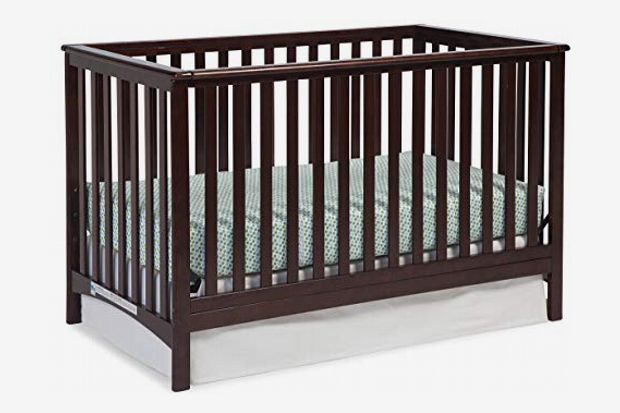 baby crib turns into full size bed