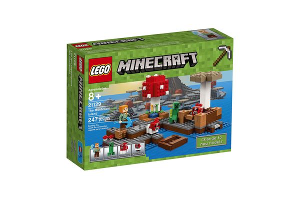 Lego Minecraft The Mushroom Island 21129