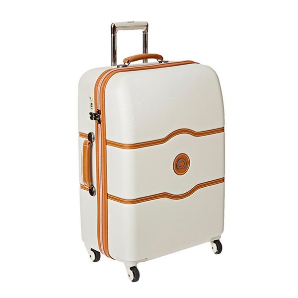 DELSEY Paris Chatlet Hardwood Suitcase with Spinner Wheels