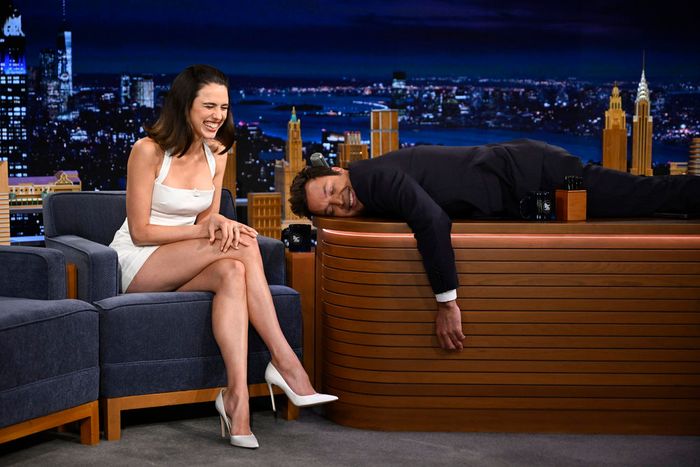 A Bullying Margaret Qualley Won Late Night This Week
