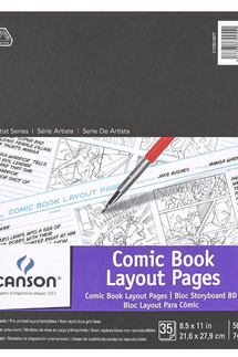 Canson Artist Series Comic and Manga Layout Paper