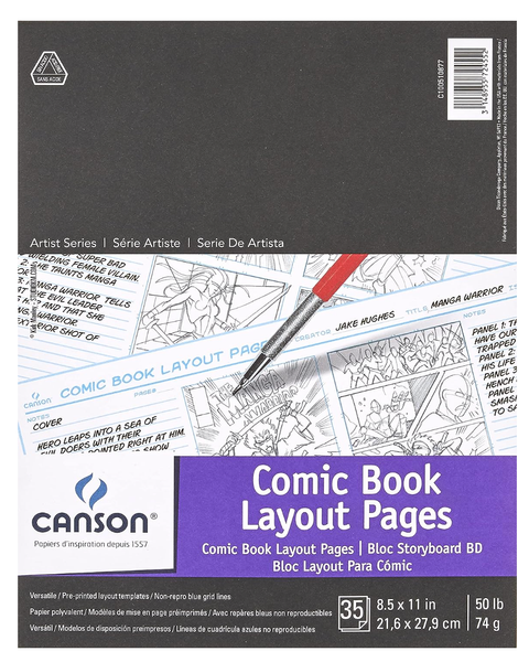 Canson Fanboy Create Your Own Comic Book Kit