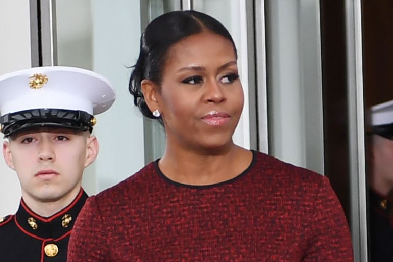 Someone Finally Asked Michelle Obama What Was in the Tiffany Box from  Melania Trump