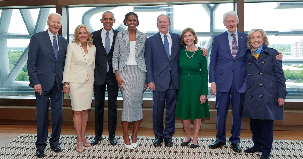 All the Former Presidents Hung Out Without Trump