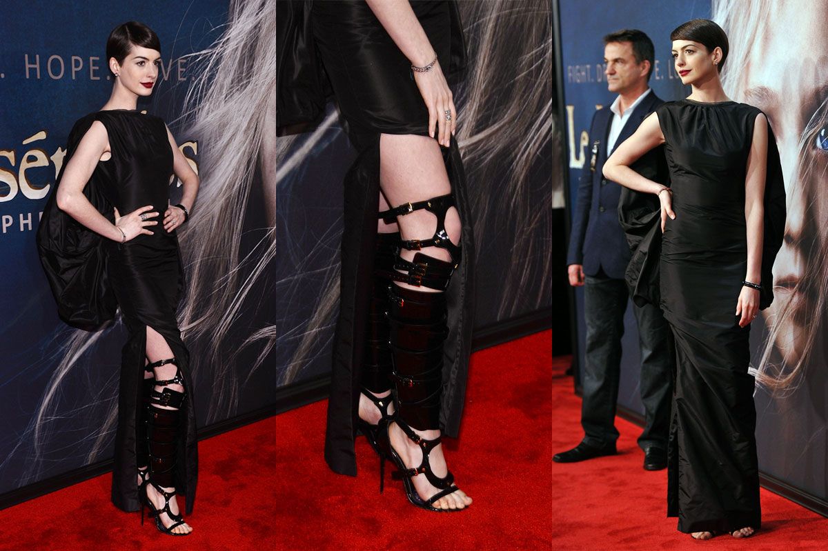 Anne Hathaway Nude - Anne Hathaway's Vegan Tom Ford Boots: Zooming In